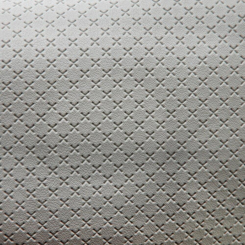 Elegant Artisan Cross-Pattern Faux Leather Sheet for Creative Projects