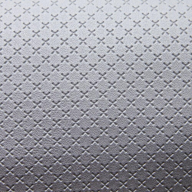 Elegant Artisan Cross-Pattern Faux Leather Sheet for Creative Projects