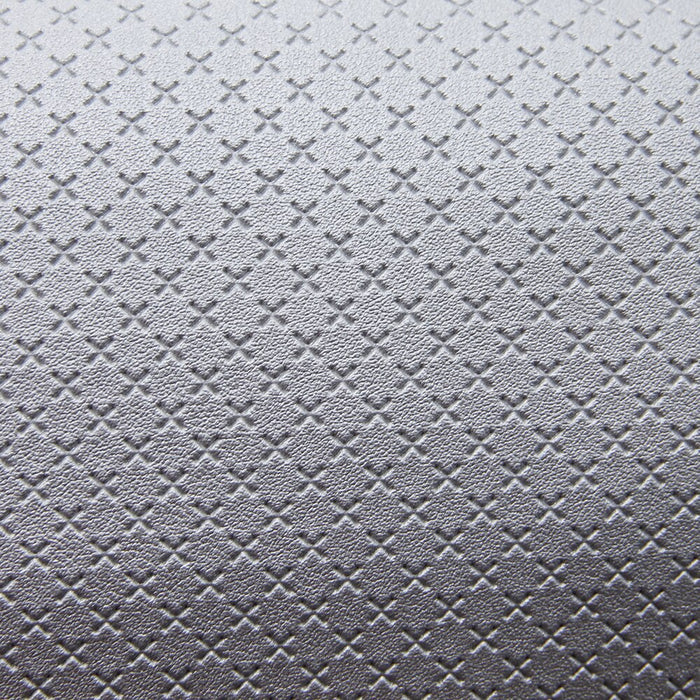 Luxurious Bump Texture Faux Leather Sheet with Cross-Pattern Design for Premium Creations