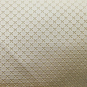 Elegant Artisan Cross-Pattern Faux Leather Sheet for Creative Projects