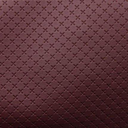 Elegant Artisan Cross-Pattern Faux Leather Sheet for Creative Projects