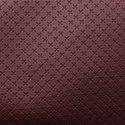 Elegant Artisan Cross-Pattern Faux Leather Sheet for Creative Projects