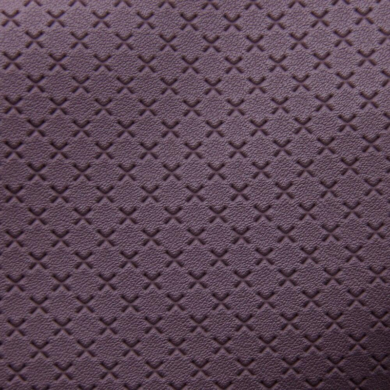 Elegant Artisan Cross-Pattern Faux Leather Sheet for Creative Projects