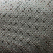 Elegant Artisan Cross-Pattern Faux Leather Sheet for Creative Projects