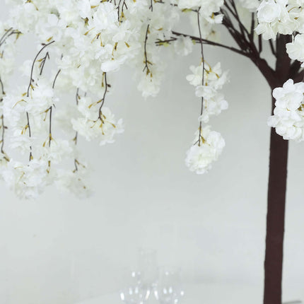 AliKopy 5ft Artificial Cherry Blossom Tree - Realistic Silk & Sturdy B