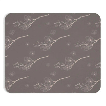 Elegant Floral Neoprene Mouse Pad for a Stylish Office Experience