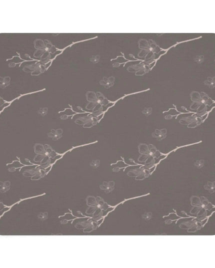 Elegant Floral Neoprene Mouse Pad for a Stylish Office Experience