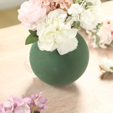 AliKopy 3-Pack 6" Smooth Floral Foam Balls for DIY Flower Arrangements