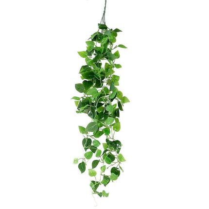AliKopy 3-Pack Green Pothos Artificial Ivy Vines - 3ft Silk Leaves Gar