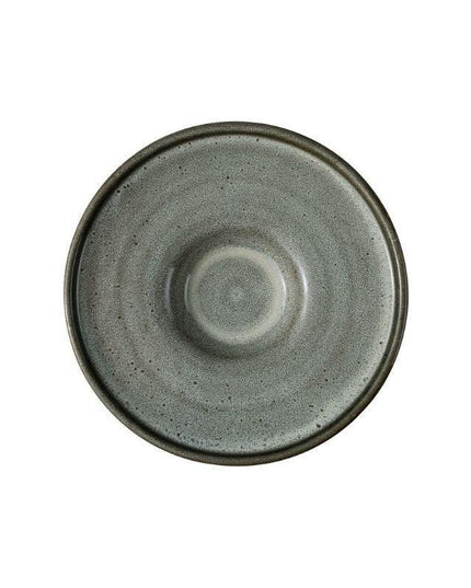 Charming Japanese Ceramic Breakfast Dish with Playful Straw Hat Design