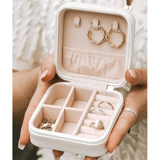 Elegant Personalized Jewelry Organizer: Chic, Compact, and Customizable