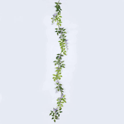 Très Elite 2 Pack 6ft Silk Lavender Wisteria Garland for Wedding Decor