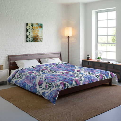 Elegant Paisley Comforter Set - Premium Polyester Snuggle Blanket
