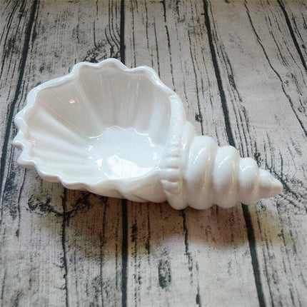 Chic Porcelain Conch Plate Set - A Must-Have for Elegant Dining