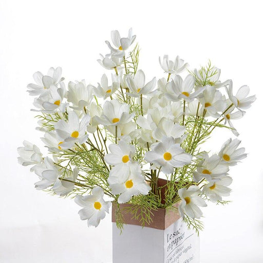 Elegant Real Touch Silk Galsang Flower Coreopsis for Home and Garden Decor
