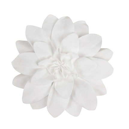 AliKopy 4 Pack 16" Realistic White Foam Craft Daisy Flower Heads