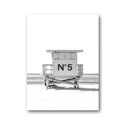 Sustainable Serenity: Coastal Surf Canvas Art for Eco-Friendly Spaces