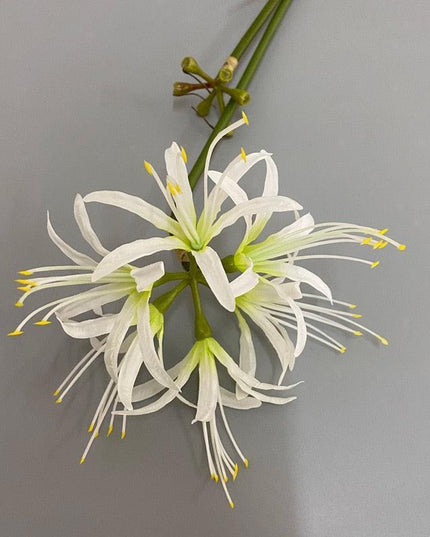 Opulent Higan Blossom Silk Floral Arrangement for Sophisticated Home Decoration