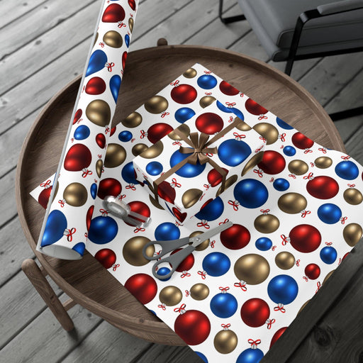 Elegant 3D Christmas Gift Wrapping Paper - Premium USA-Made Collection