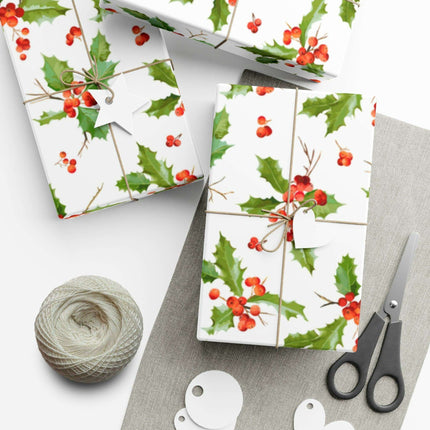 Elegant Artisan Holiday Wrapping Set - Handcrafted Luxury with Matte & Satin Finishes