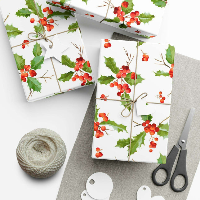 Elegant Artisan Holiday Wrapping Set - Handcrafted Luxury with Matte & Satin Finishes