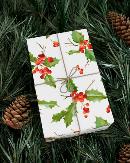 Elegant Artisan Holiday Wrapping Set - Handcrafted Luxury with Matte & Satin Finishes
