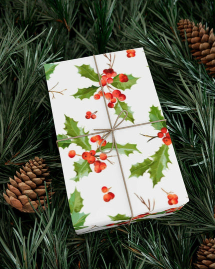 Elegant Artisan Holiday Wrapping Set - Handcrafted Luxury with Matte & Satin Finishes