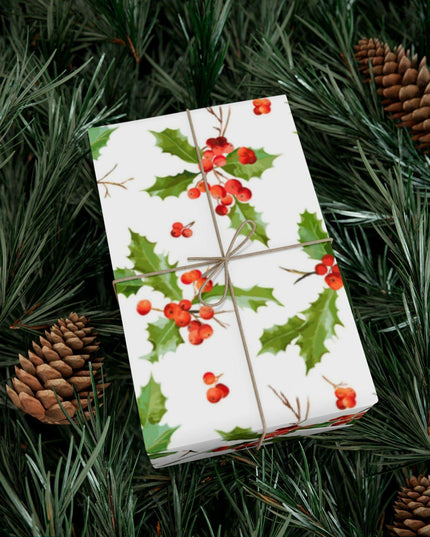 Elegant Artisan Holiday Wrapping Set - Handcrafted Luxury with Matte & Satin Finishes