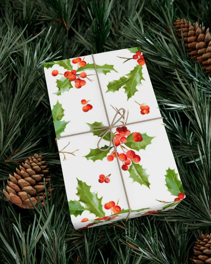 Elegant Artisan Holiday Wrapping Set - Handcrafted Luxury with Matte & Satin Finishes