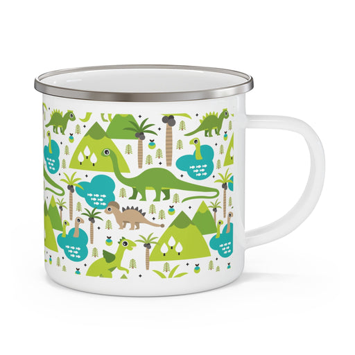 Adventure-Ready Personalized Enamel Camping Mug - Durable Stainless Steel Cup for Outdoor Enthusiasts