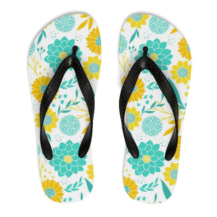 Modern Floral Summer Sandals