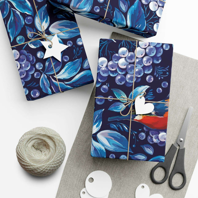 Elegant Maison Elite Customizable Christmas Gift Wrap Collection - Premium Matte & Satin Finishes, Made in the USA