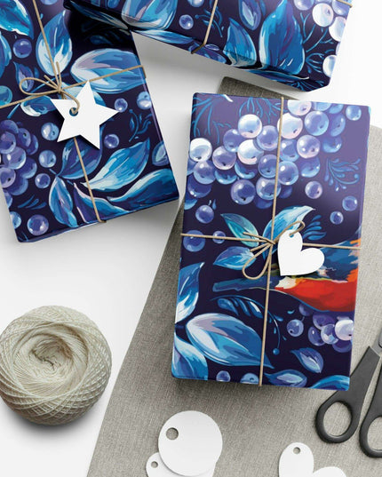 Elegant Maison Elite Customizable Christmas Gift Wrap Collection - Premium Matte & Satin Finishes, Made in the USA