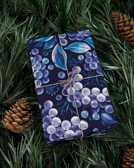 Elegant Maison Elite Customizable Christmas Gift Wrap Collection - Premium Matte & Satin Finishes, Made in the USA
