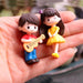 Enchanting Miniature Resin Fairy Tale Couple Chairs Figurines - Whimsical Garden Decor