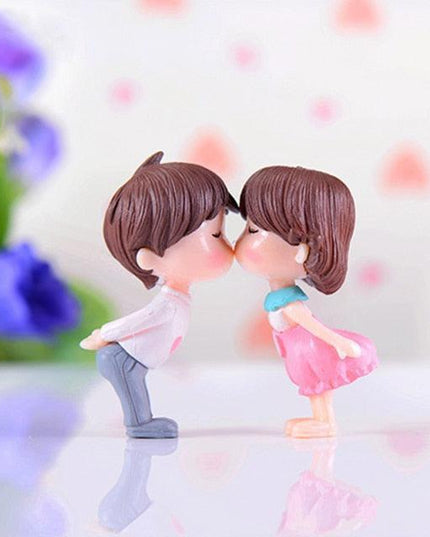 Whimsical Miniature Couple Chairs for Fairy Gardens and Decor