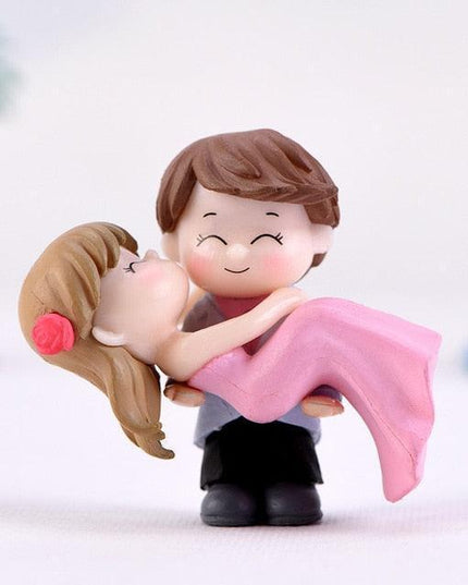 Whimsical Miniature Couple Chairs for Fairy Gardens and Decor