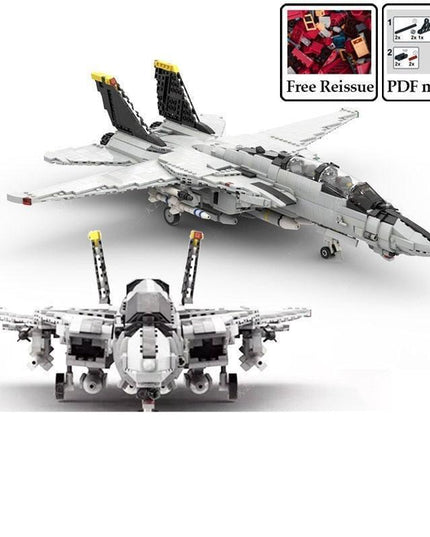 Grumman F-14 Tomcat Model Kit - A Fun Aviation Experience for Young Builders