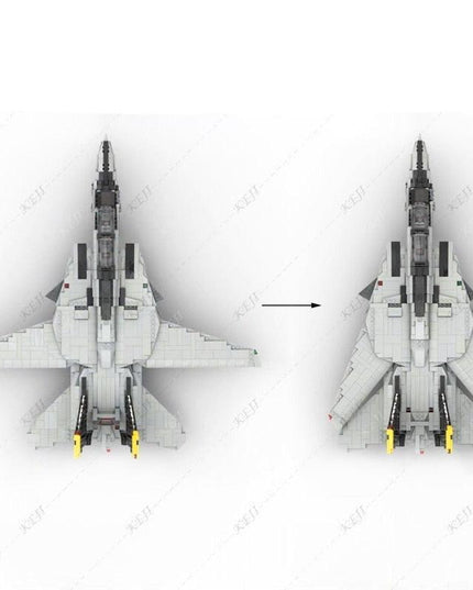 Grumman F-14 Tomcat Model Kit - A Fun Aviation Experience for Young Builders