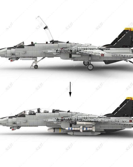 Grumman F-14 Tomcat Model Kit - A Fun Aviation Experience for Young Builders