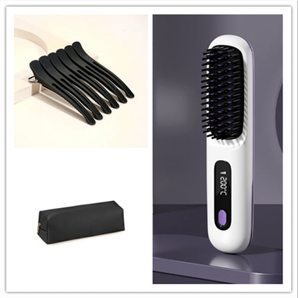 Peekaboo Studio 2-in-1 Wireless Hair Straightener & Curler - Fast Heat