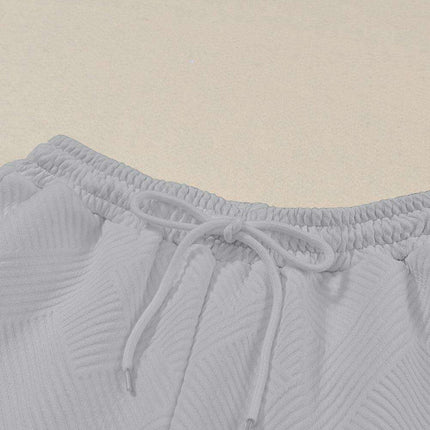 Stylish Gray Textured Lounge Set for Ultimate Relaxation