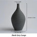 Nordic Elegance Ceramic Vase Set: Elegant Home Decor and Gift Choice