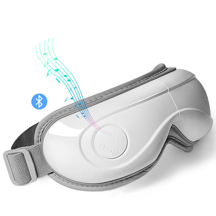 VEVOR Heated Eye Massager - 5 Modes, Bluetooth Music, Foldable Design