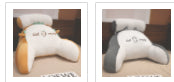 Sofa Fluffy Cushion Luncheon Pillow Triangle Reading Cushion Bedside S