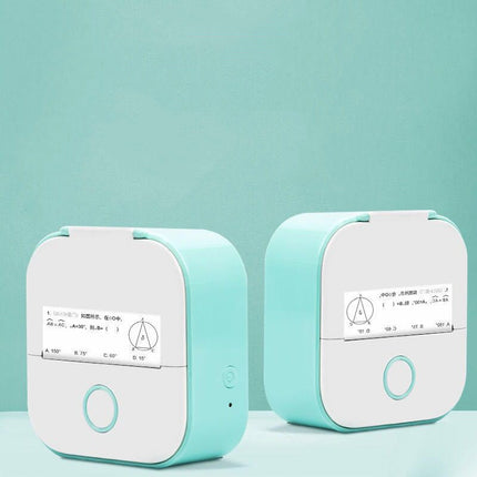 Portable Mini Thermal Label Printer Home Photo Printer Student Wrong Q