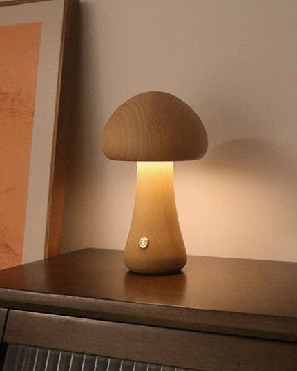 Mushroom Glow: Touch LED Night Light 🕯️✨