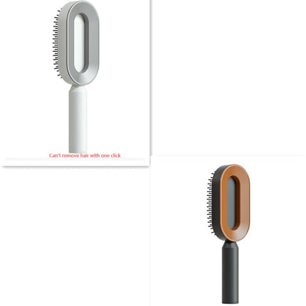 Self Cleaning Hair Brush For Women One-key Cleaning Hair Loss Airbag M