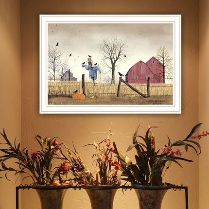 Billy Jacobs After The Harvest Wall Art - White Frame, Multicolor Prin