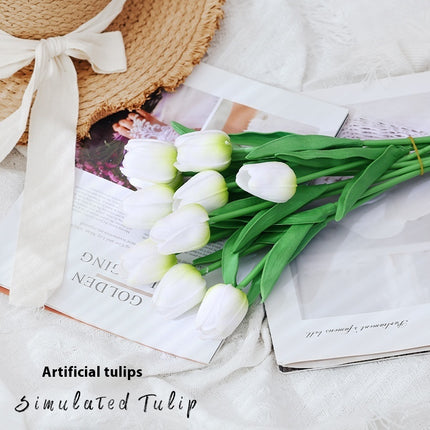 Peekaboo Studio Tulip Artificial Flower Arrangement - Realistic & Vibr